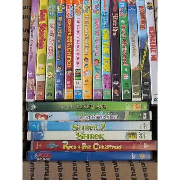Lot Of 20 Nickelodeon Nick At Night And Other Various Kids DVDs - T6#819